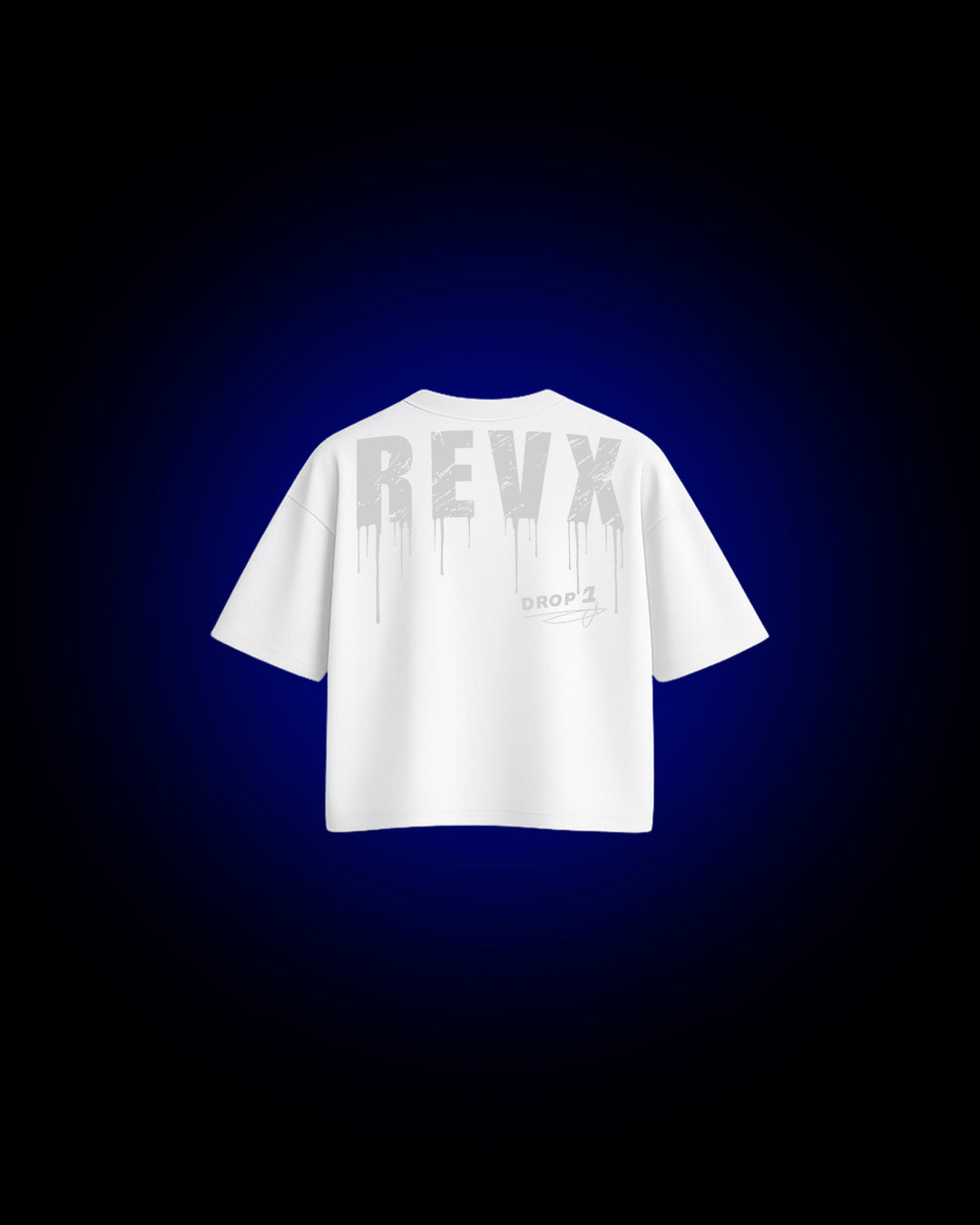 WHITE COTTON BOXY PUMP COVER T-SHIRT 2.3