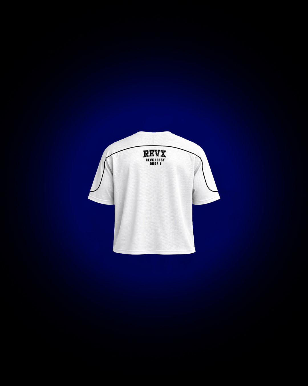 WHITE BOXY REVX JERSEY 2.0