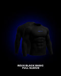 Revx Black Basic Full Sleeveless