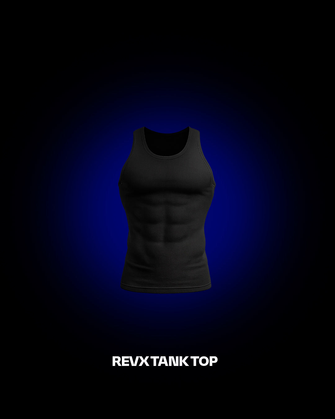 Revx Black Tank Top