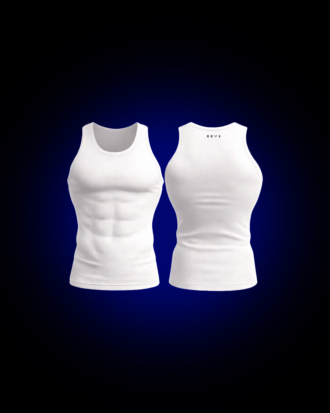 Revx white tank top